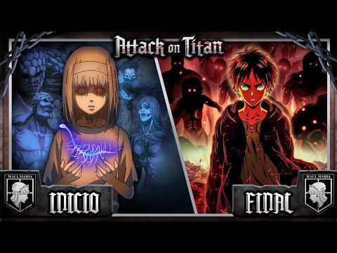 ◼️ ATTACK ON TITAN: LA HISTORIA COMPLETA de PRINCIPIO a FIN | LOS ORIGENES del MUNDO TITAN (parte 1)