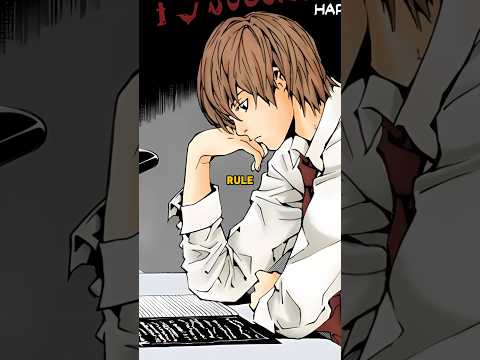EVERY WEIRD RULE OF THE DEATH NOTE #anime #deathnote #lightyagami #llawliet