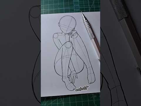 Just Draw Poses #drawing #howtodraw #manga #anime #tutorial #drawingtutorial #easydrawing