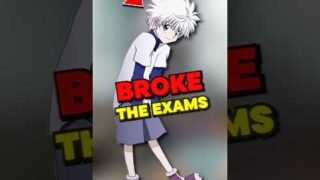 Killua BROKE the Hunter Exam 😯 #animeanxiety #hunterxhunter