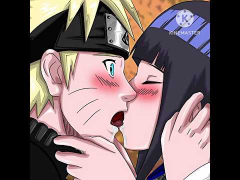 Male/Female Naruto Hinata Kiss #naruto #anime #boruto #shorts