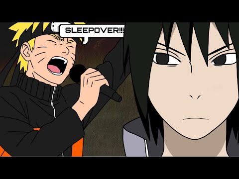 NARUTO SLEEPOVER: -FULL MOVIE- (NARUTO ANIMATED PARODY)