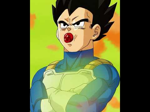 Vegeta Sucks On A Pacifier😂| Dragon Ball Super #shorts